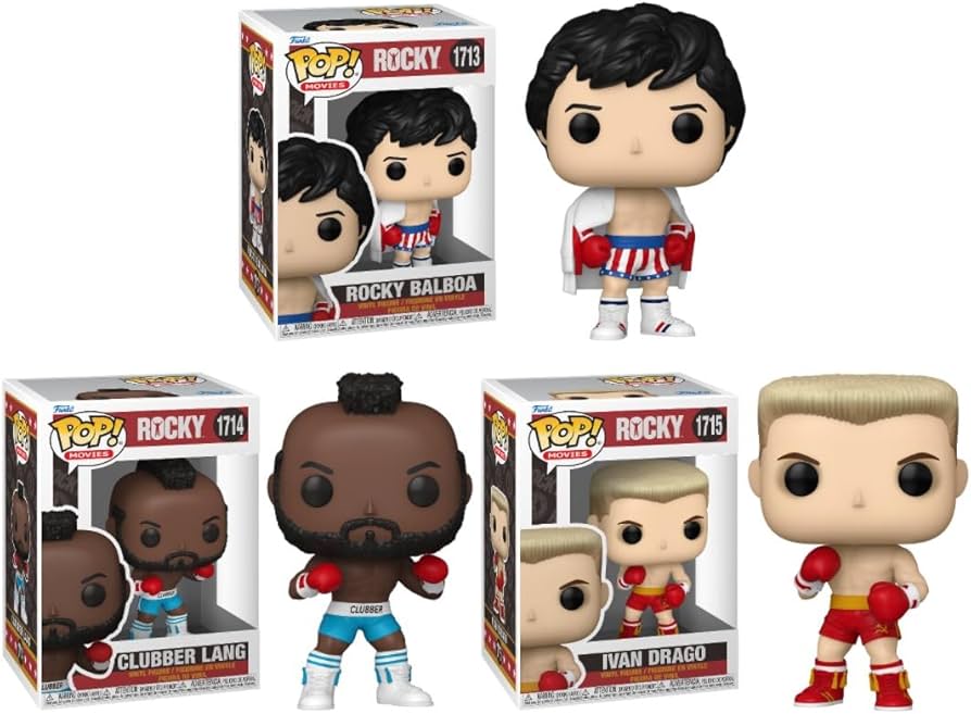 新品　Funko POP! ロッキー　シリーズRocky フィギュア 6体セット Funko ロッキー バルボア フィギュア ファンコポップ ロッキー